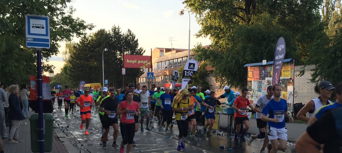 Co s sebou na maraton