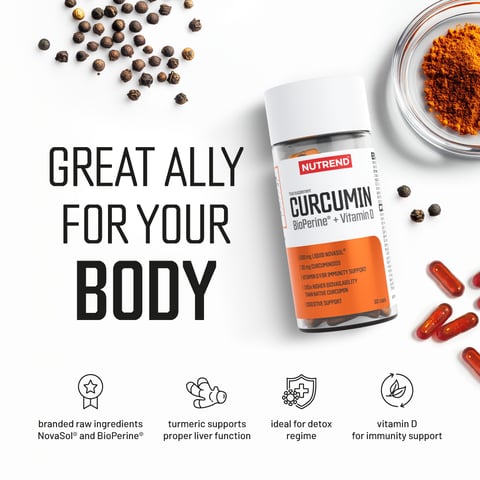 Curcumin + Bioperine + Vitamin D