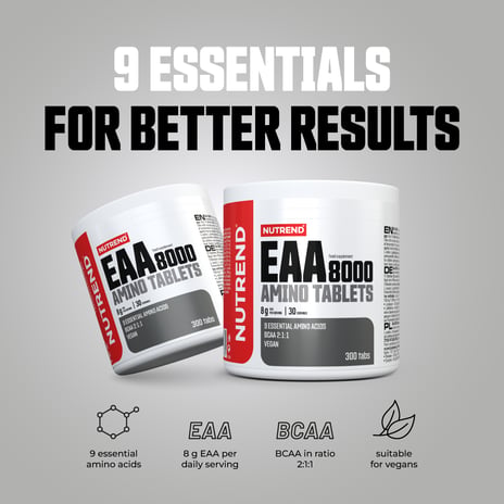 EAA 8000 Amino Tabs