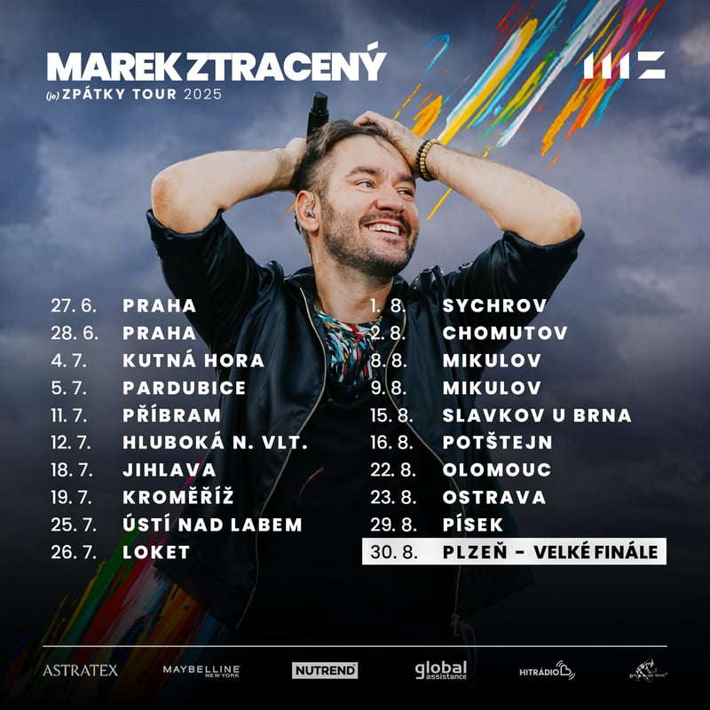 MAREK ZTRACENÝ (je) ZPÁTKY TOUR 2025 - 1