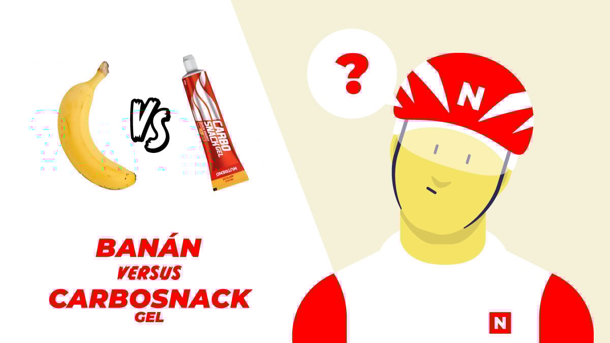 BANANA vs. SPORTS GEL lub banan nie nadaje się do ciężkich ćwiczeń.