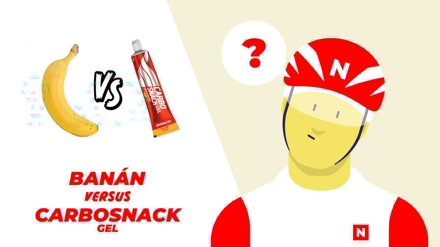 BANANA vs. SPORTS GEL lub banan nie nadaje się do ciężkich ćwiczeń.