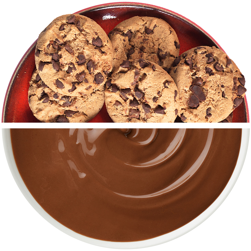 Cookies v mléčné čokoládě