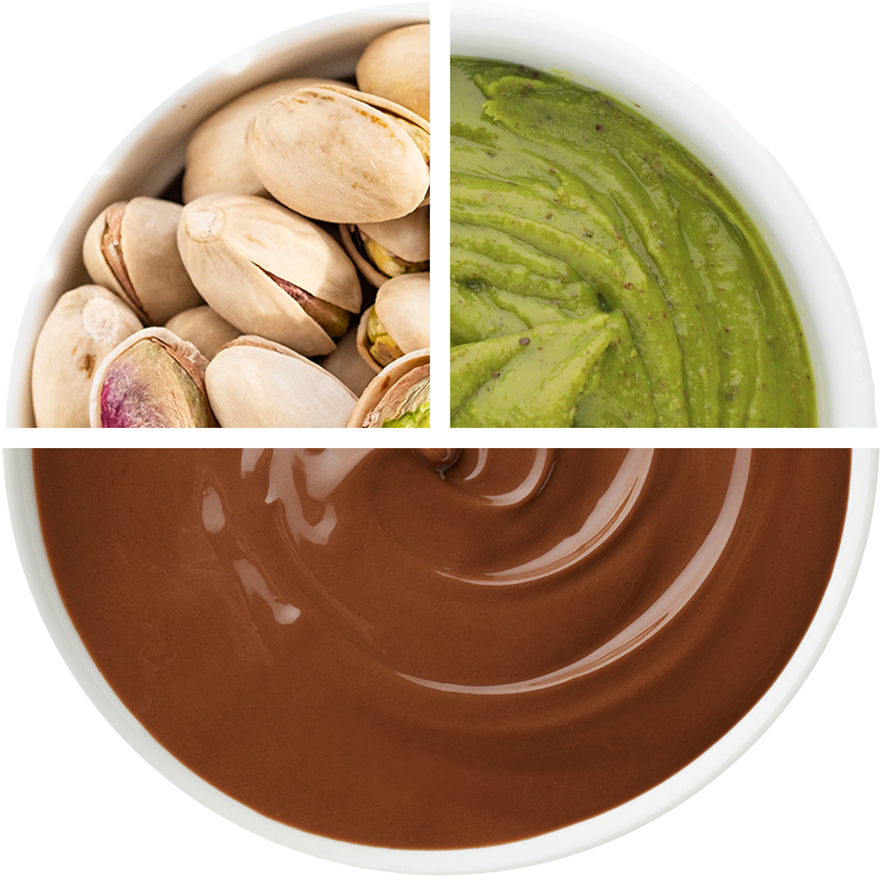 Double Pistachio w mlecznej czekoladzie