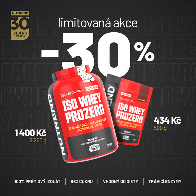 NUTREND slaví 30 let! Limited edition 30YRS - 4