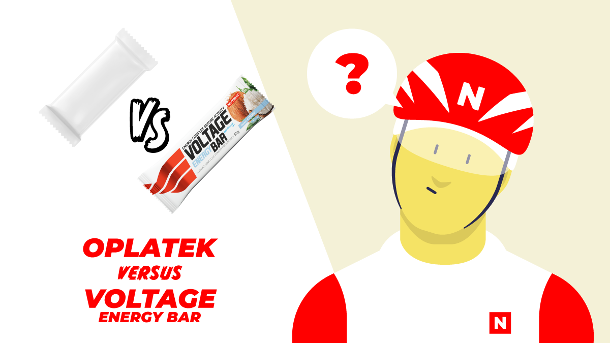 OPLATEK vs. ENERGY BAR aneb rozbíjíme zažité mýty o výživě cyklistů