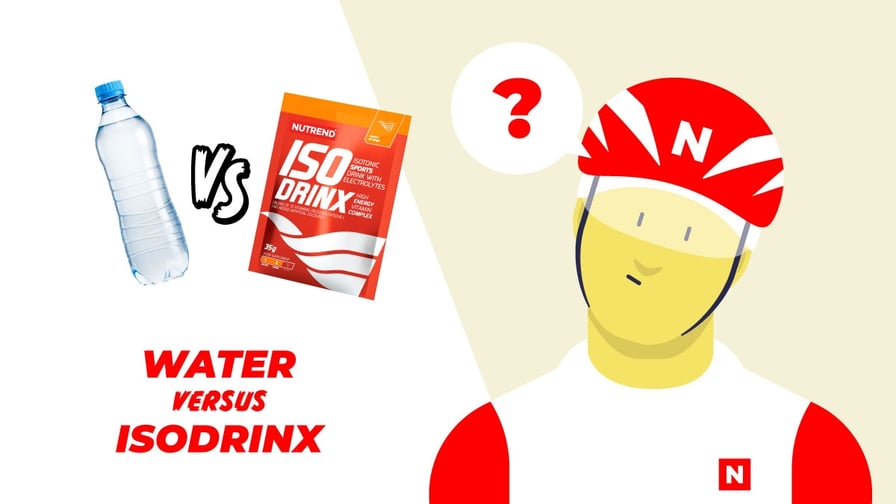 Water vs. Ionic drink