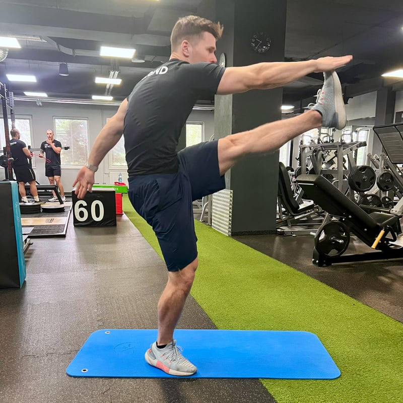 Střečink před tréninkem a po něm - 2