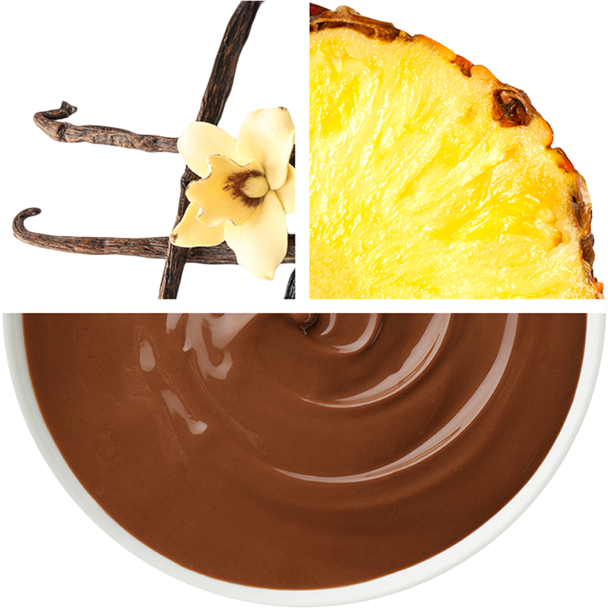 Vanilla with Pineapple in Milk Chocolate